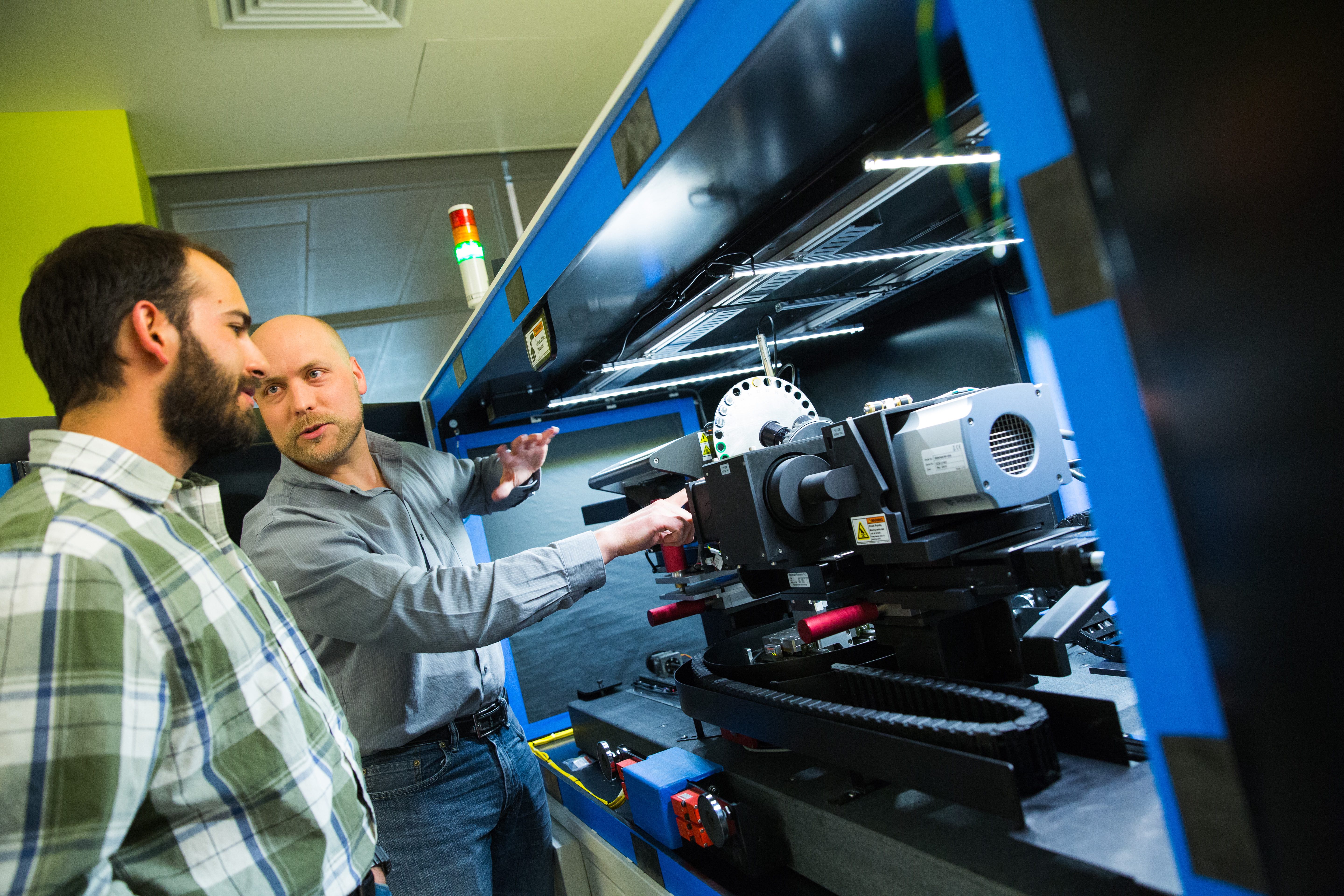 Professor Branden Kappes in the Mines ADAPT lab